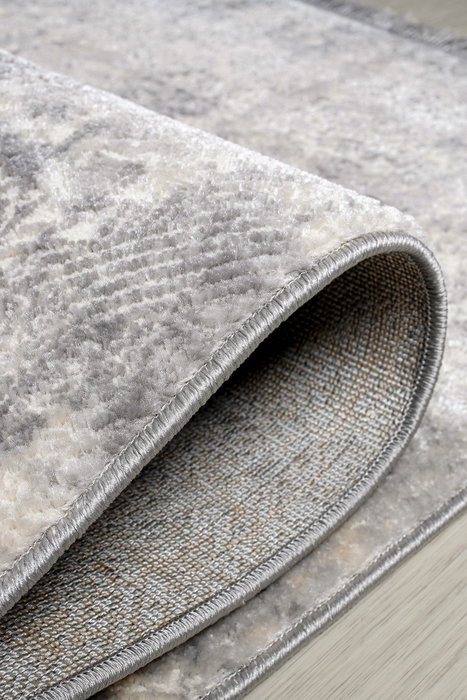 Conceptum Notta 1121 Alfombra de pasillo Gris 120 x 250 cm